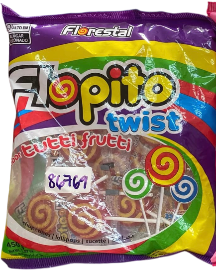 FLORESTAL TWIST TUTTI FRUTTI 450G(20PCKTS)