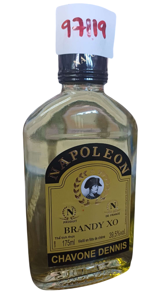 NAPOLEON BRANDY XO 39.5% ALCOHOL 175MLS*24PCS