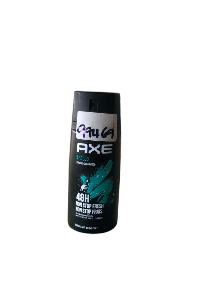 Axe Deo Apollo Citrus& Cedarwood 150ml*12's