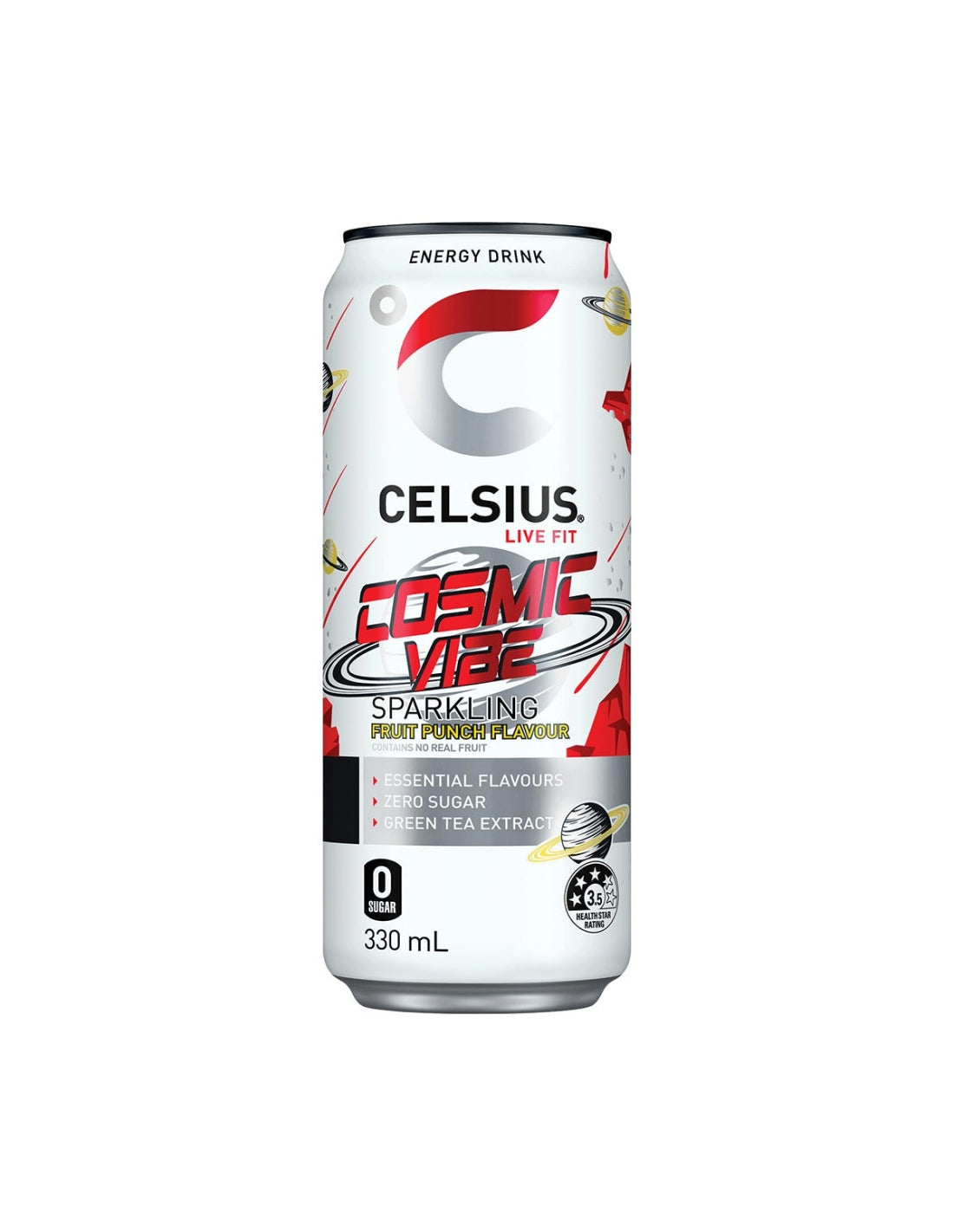 CELSIUS SPARKLING COSMIC VIBE CAN 330MLS*24'S