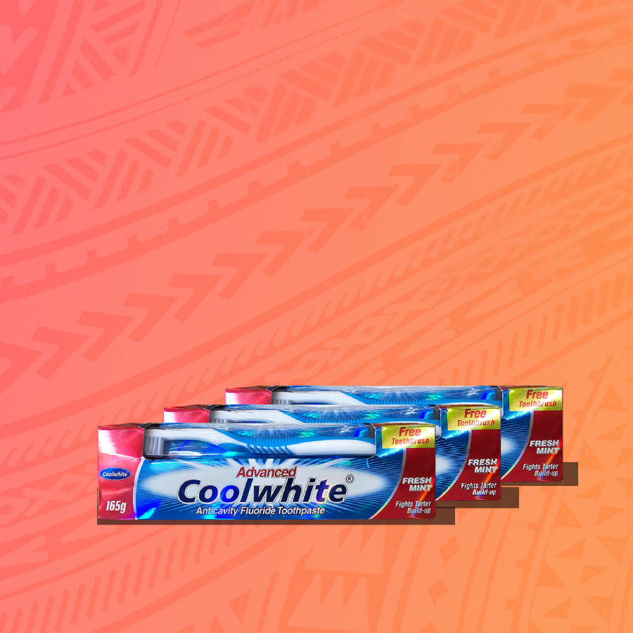 COOLWHITE MINT AD/WHITENING 130G*72PCS