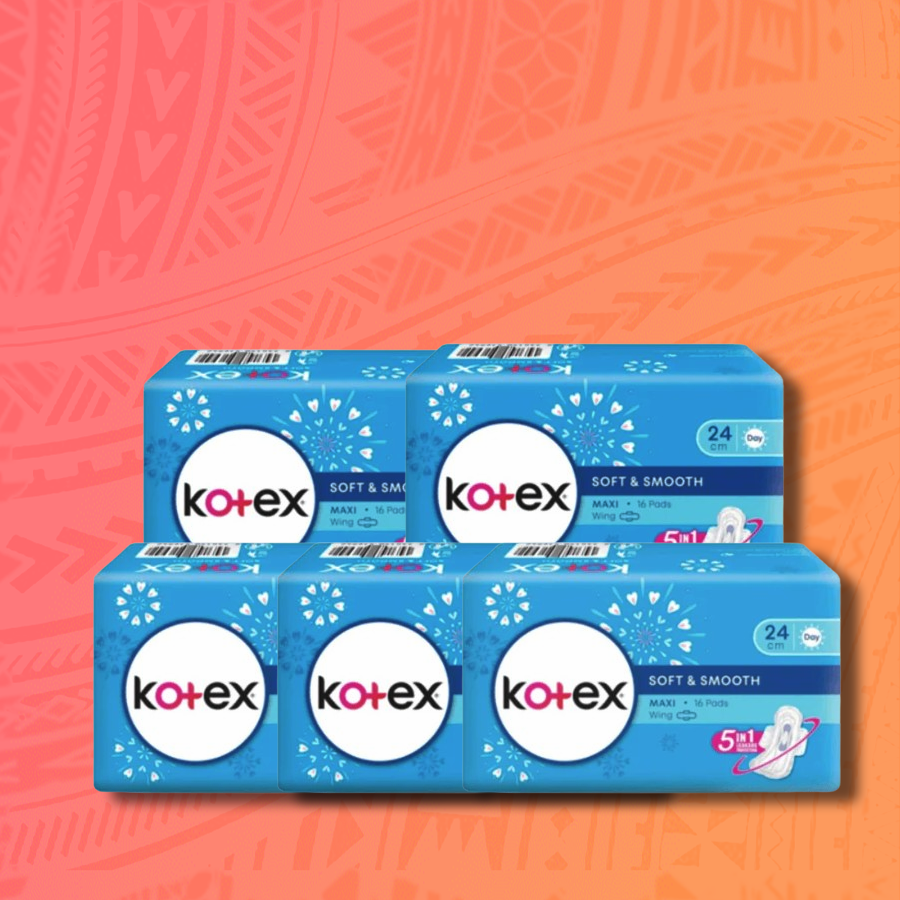 Kotex Soft&Smooth Max 16Pads*24