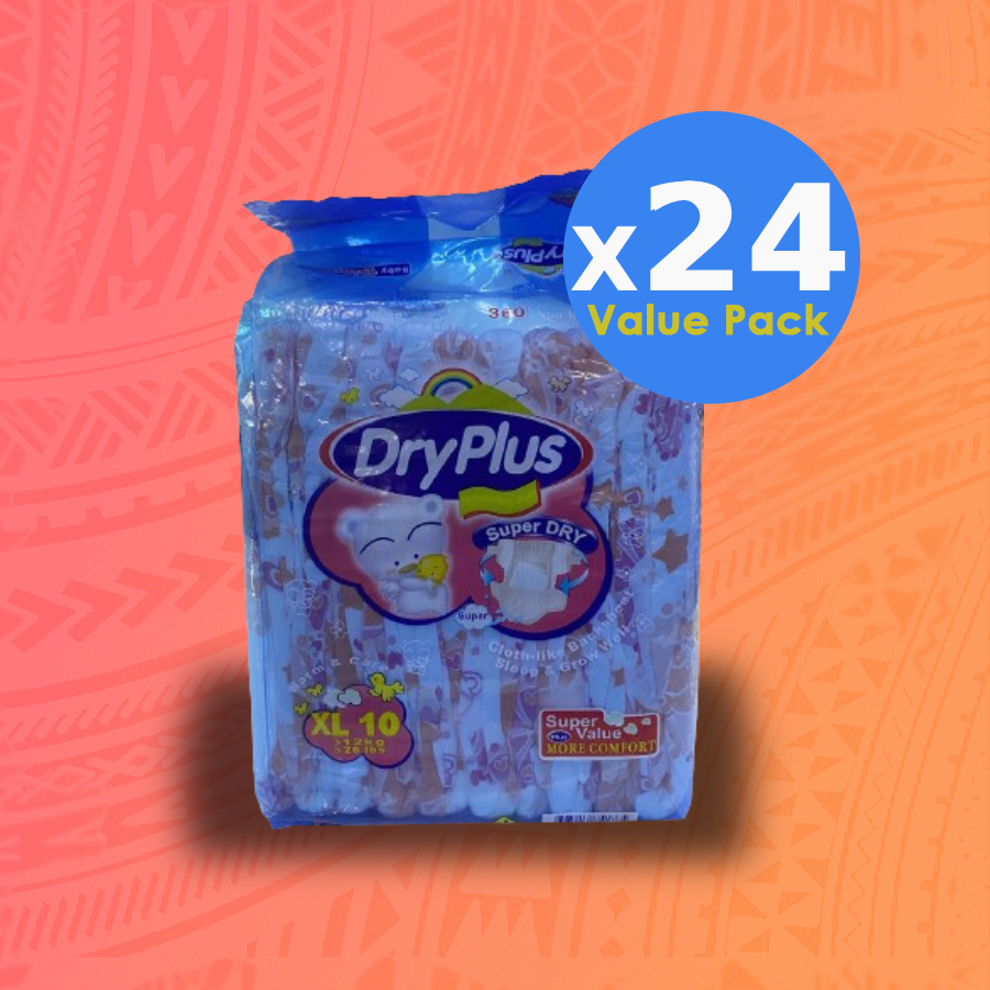 Dryplus Diaper Super Value 24 x 10's Xlarge