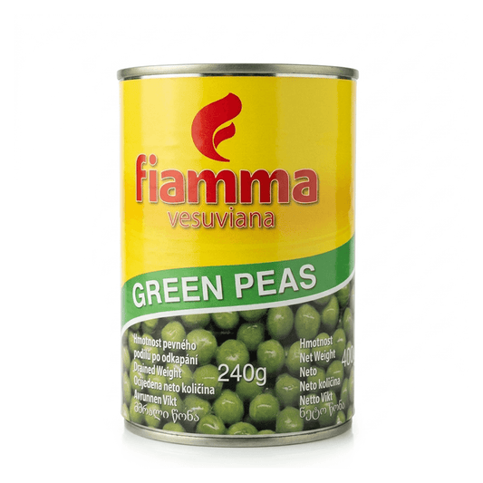 FIAMMA GREEN PEAS IN BRINE 400GX24