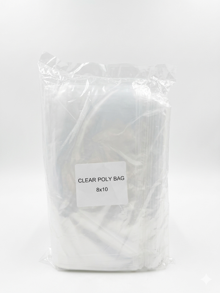 Clear Bags 8*10*60'S