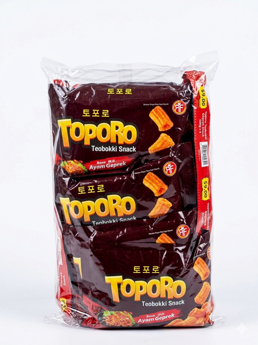 TOPORO AYAM GE CHICKEN SPICY 15G*100
