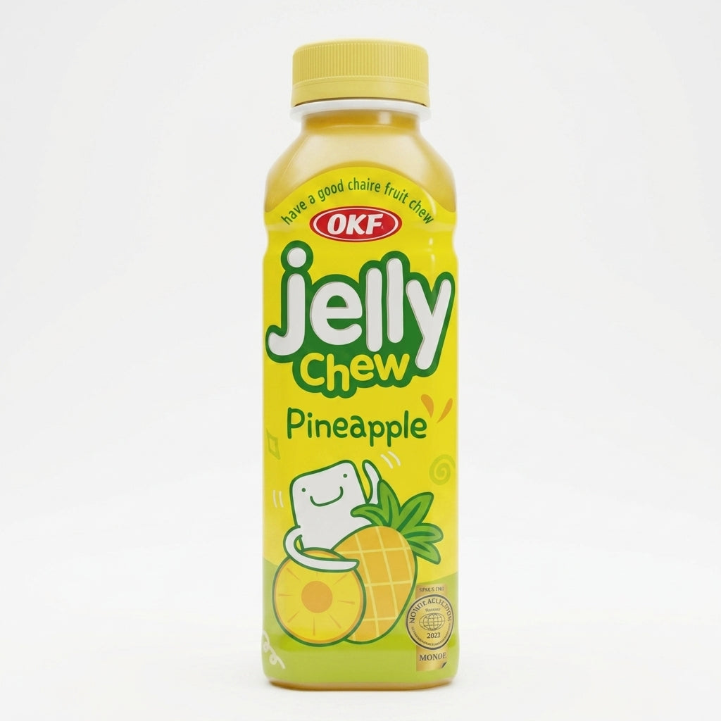 OKF Jelly Chew Pineapple 500ml*20