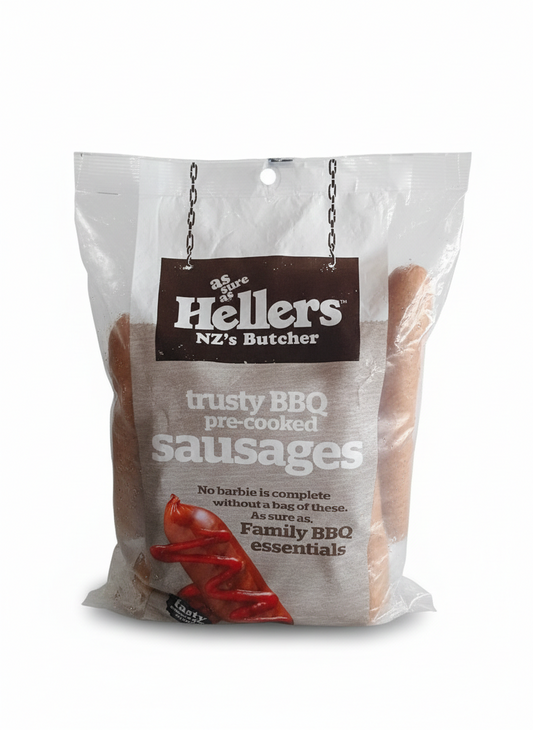 HELLERS TRUSTY BBQ P/COOKED 2KG*4