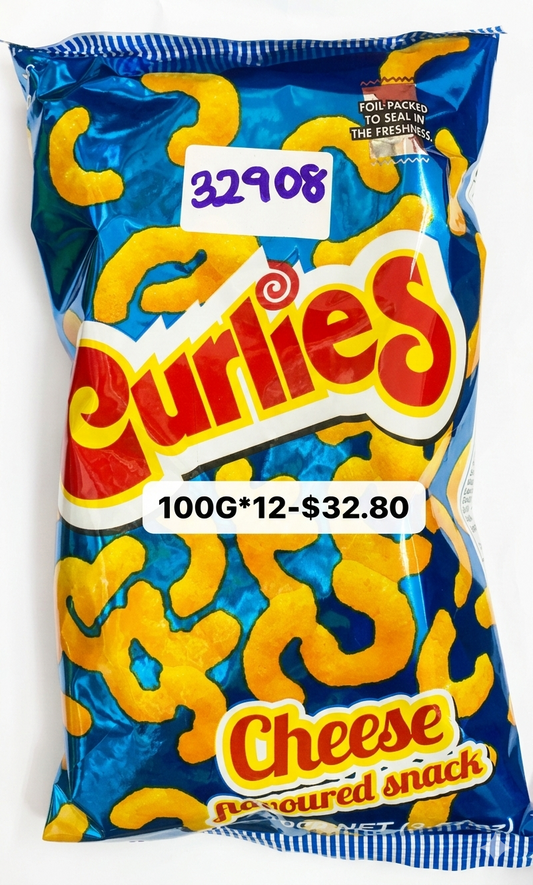 CURLIES 100G*12 CHEESE (SLCU020)