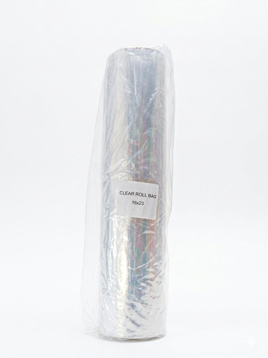 Clear Bag Roll 16*23*15'S
