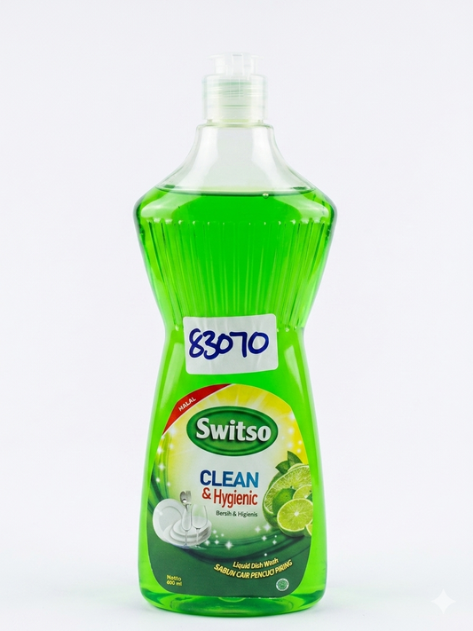 SWITSO DISH WASHING CLEAN&HYGIENIC 600ML*12