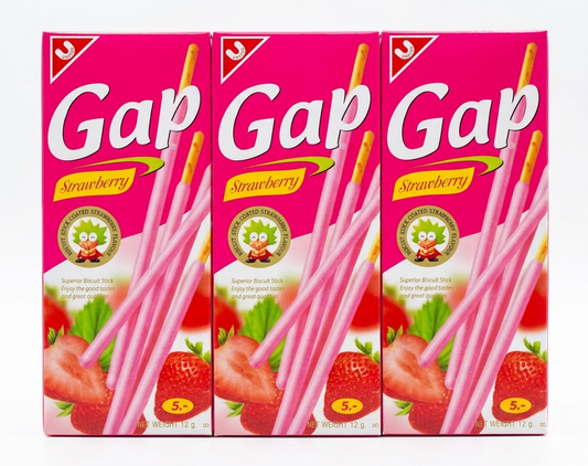 GAP BISCUIT STICKS SBERRY 12G*144