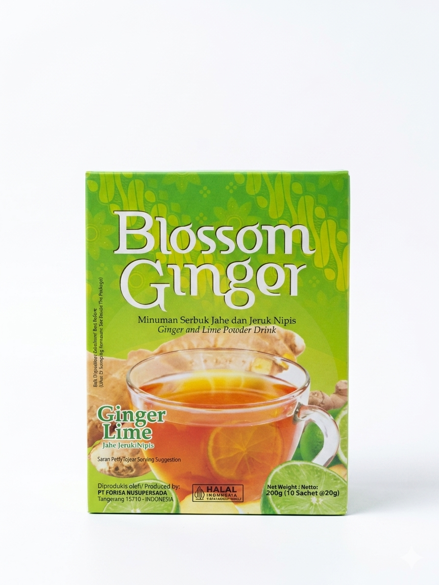 BLOSSOM GINGER LIME 20G*12PKT*10'S
