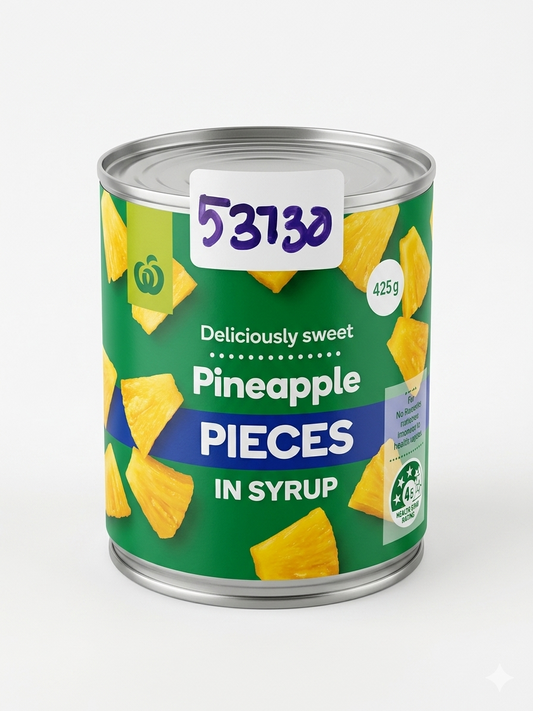 WW PINEAPPLE PIECES SYRUPS 425G*24