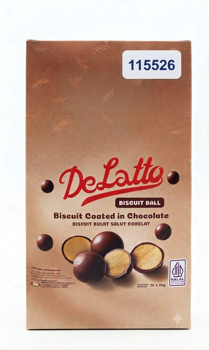DELATTO BISC BALLS 20G 6PKT*20'S