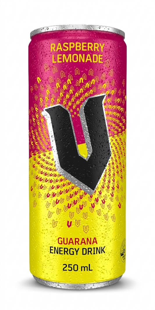 V ENERGY DRINK RASPBERRY LEMONADE DRINK 250ML*24