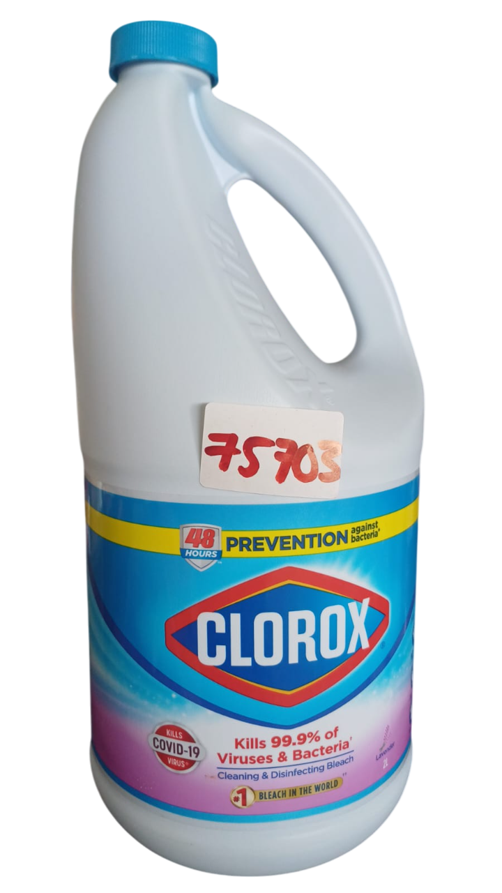 CLOROX BLEACH LIQUID LAVENDER 2LTR*6PCS