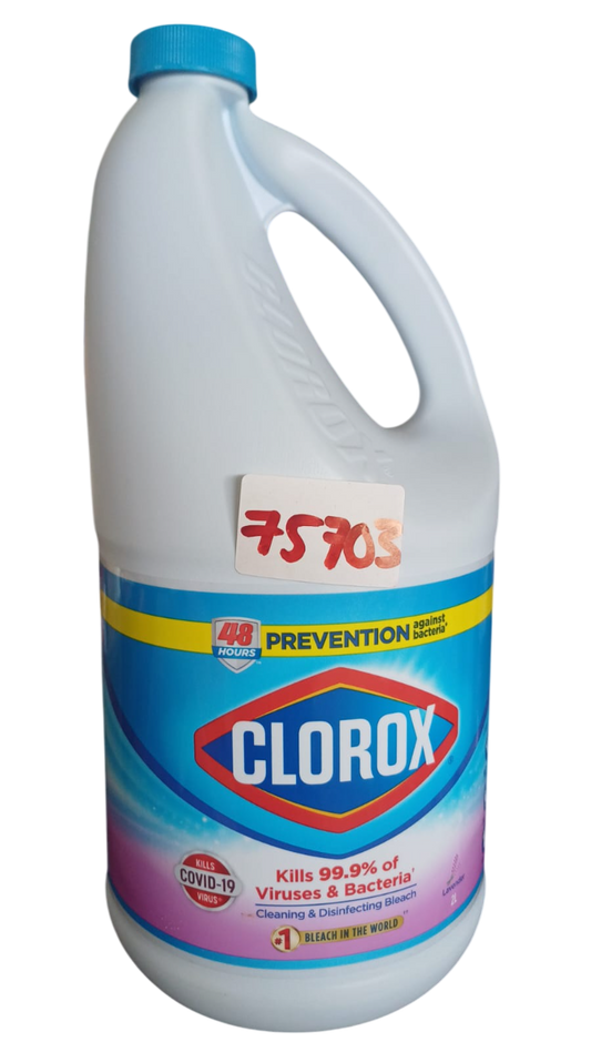 CLOROX BLEACH LIQUID LAVENDER 2LTR*6PCS