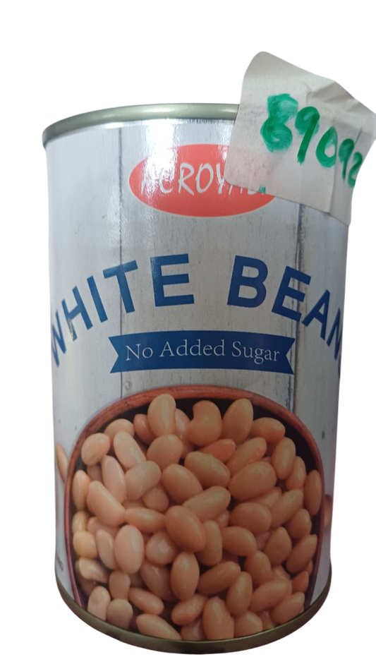 ACROYALI WHITE BEANS NAS 400G*24PCS