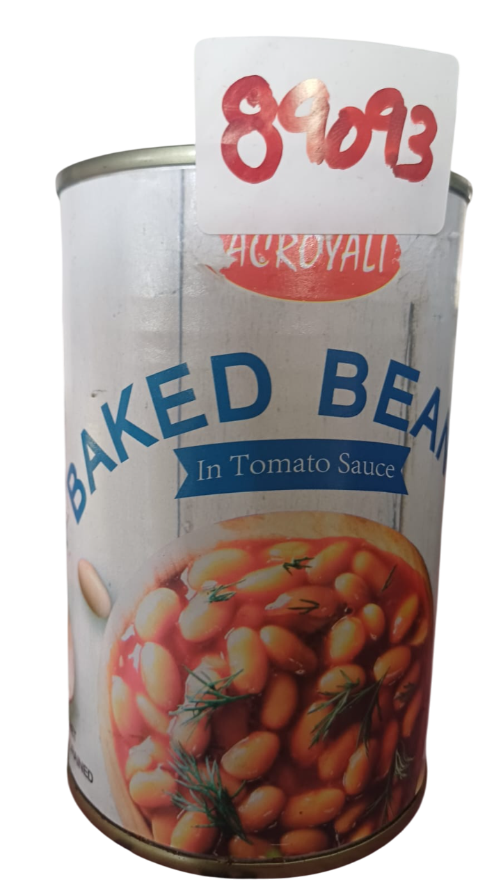 ACROYALI BAKED BEANS 400G*24PCS