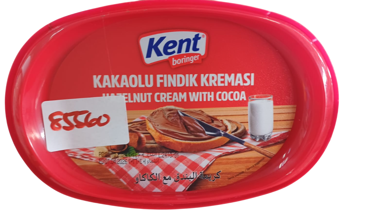 KB KENT HAZELNUT CREAM W COCOA 400G*9PCS