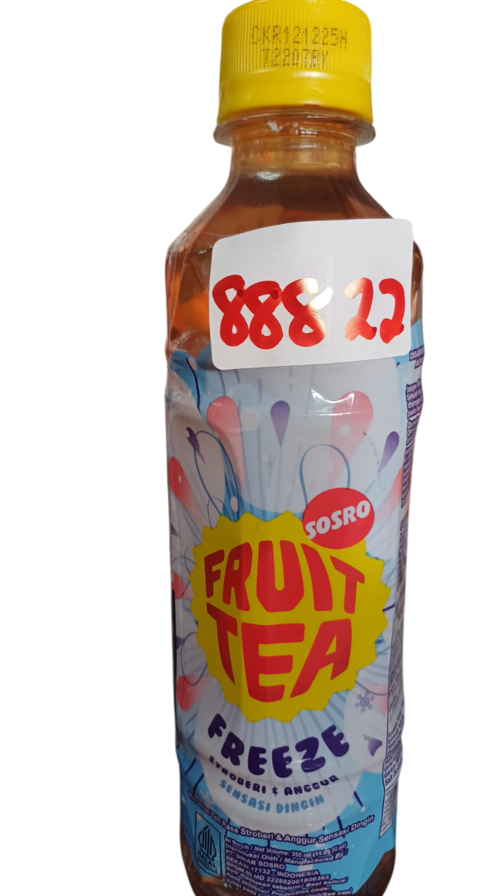 Sosro Fruit Tea FREEZE 350ML*12PCS