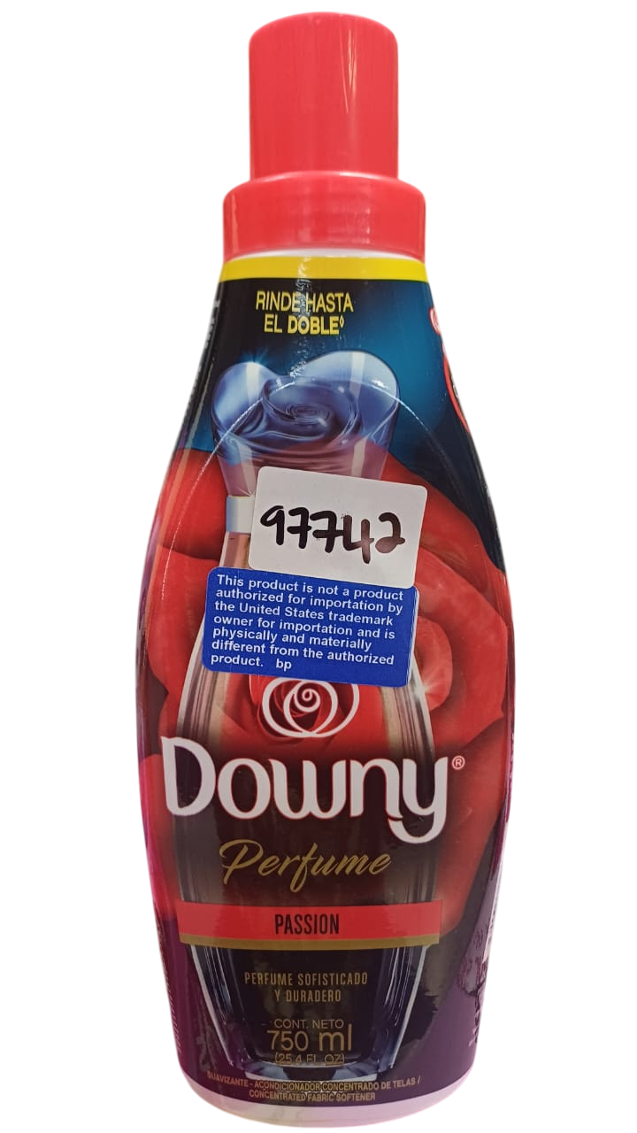 DOWNY FAB SOFT PERFUME PASSION 750ML*9PCS