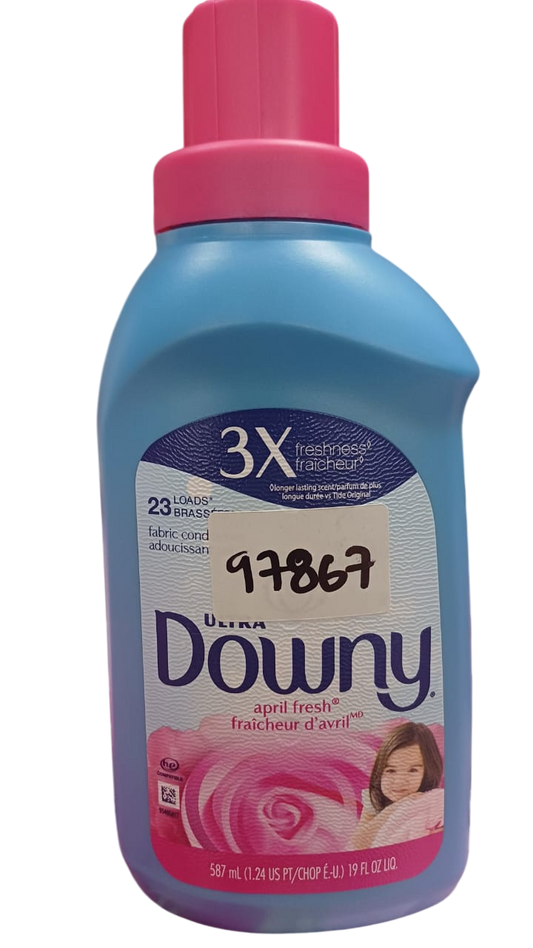 DOWNY ULTRA LIQ FAB APRIL FRESH 587ML*6PCS