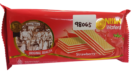 NISSIN WAFERS STRAWBERRY 100G*30pcs