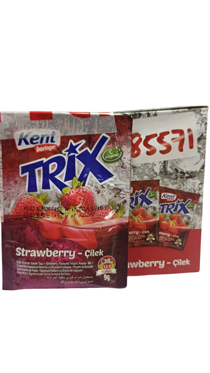 KB TRIX STRAWBERRY POWDER DRINK 9G*24S(24PCKTS)