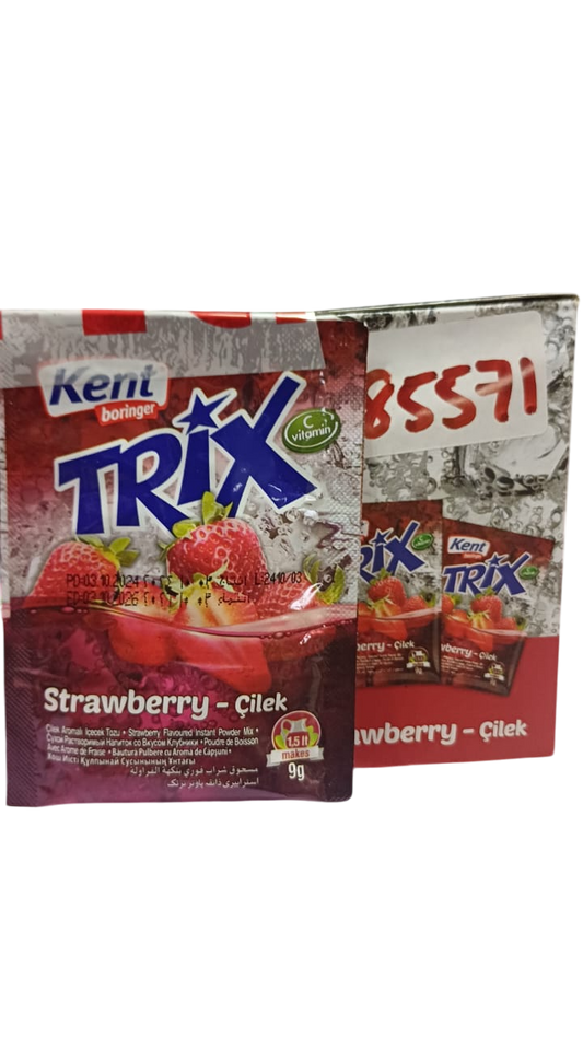 KB TRIX STRAWBERRY POWDER DRINK 9G*24S(24PCKTS)