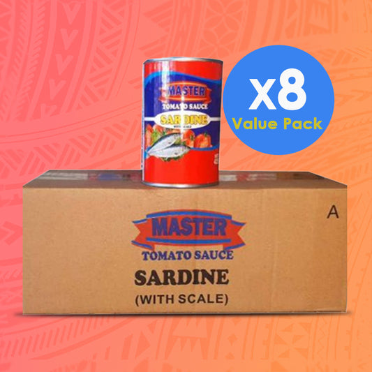 Sardine Master Tomato Sauce 425g x 8