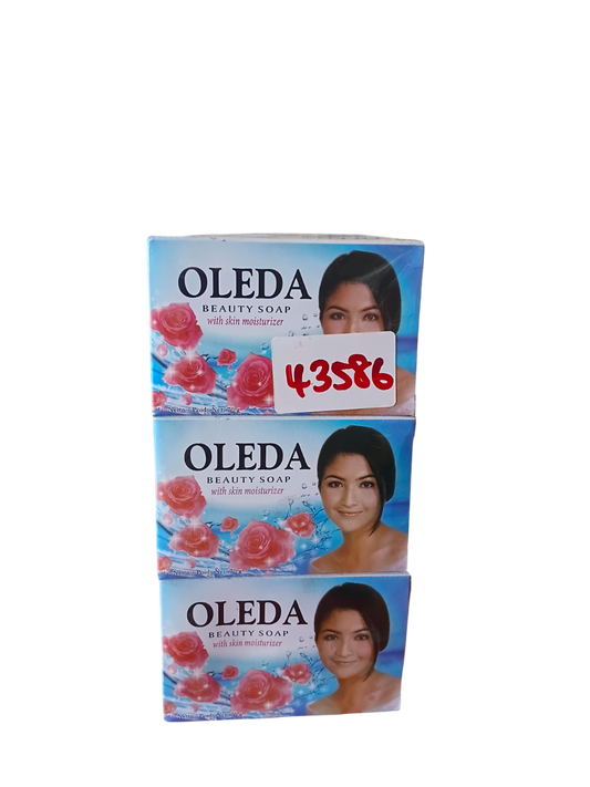 Bath Soap Oleda Beauty Soap Blue 70g*12pkts*6's