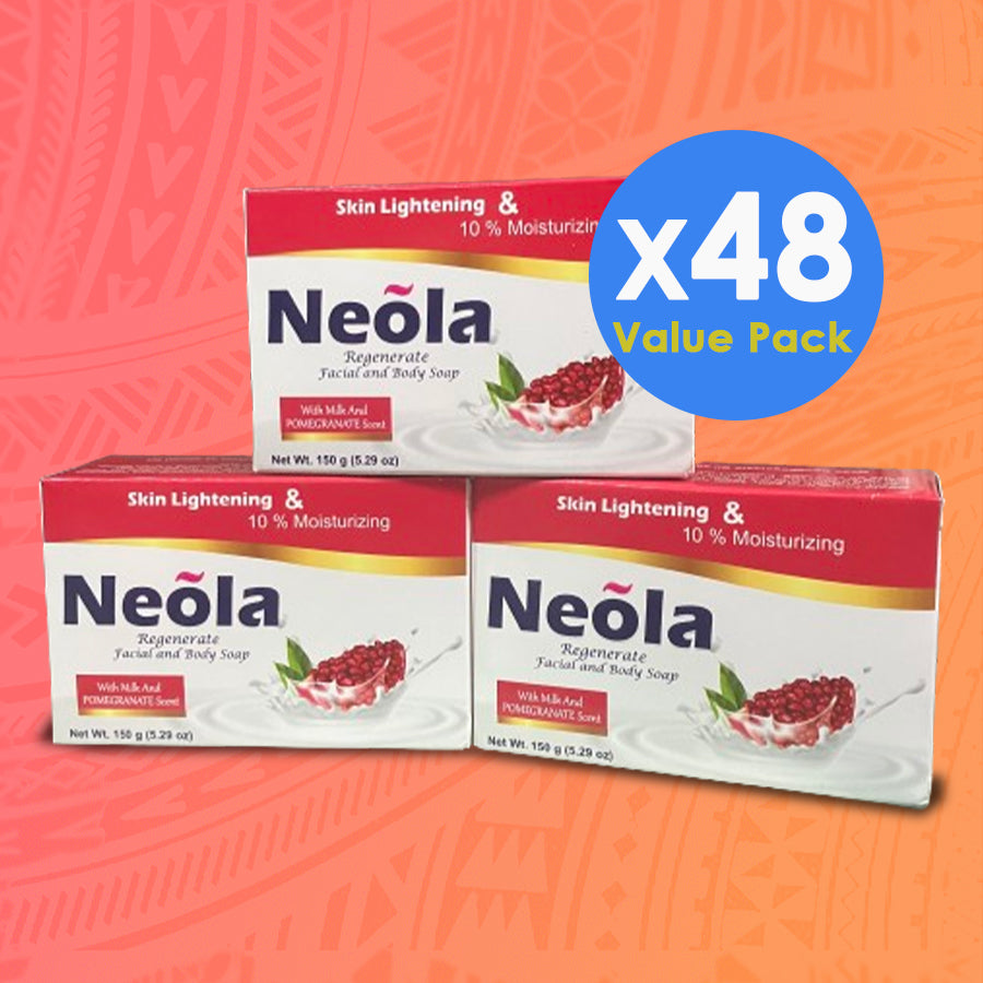 Bath Soap Neola Milk Pomegranate Soap 150g x 48 Red