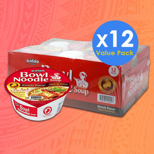 Paldo Bowl NoodleS Kimchi Flavor 86g x 12