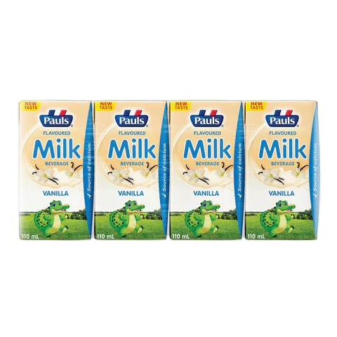PAULS VANILLA MILK 110MLS*48'S