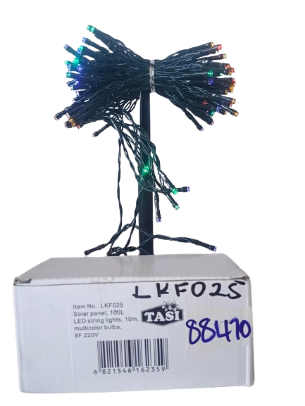 Christmas Light-Solar String Light 10m Rgb Led Distance $12