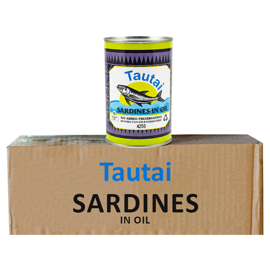 Tautai Canned Sardines In Oil 425g*8's