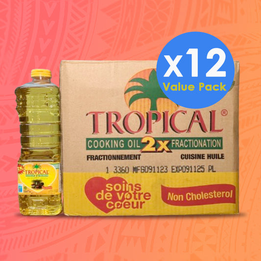 Oil 1ltr x 12 Tropical Bottle