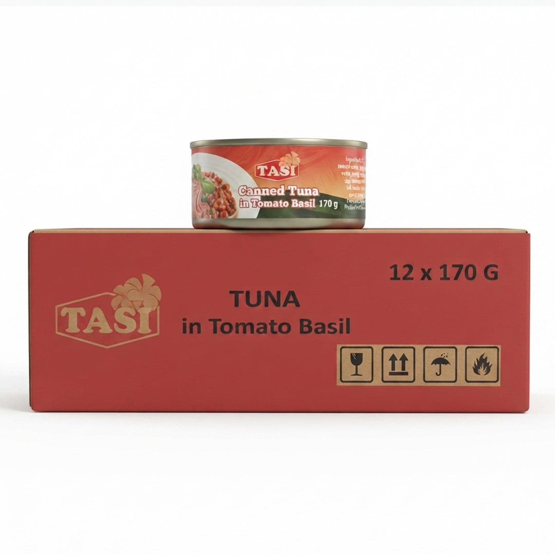 TASI TUNA IN TOMATO BASIL 170G*12