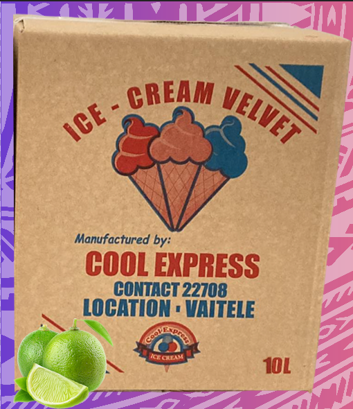 ICE CREAM VELVET LIME 10L