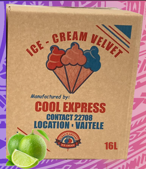 ICE CREAM VELVET LIME 16L