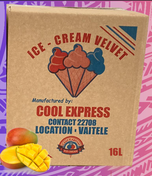 ICE CREAM VELVET MANGO 16L