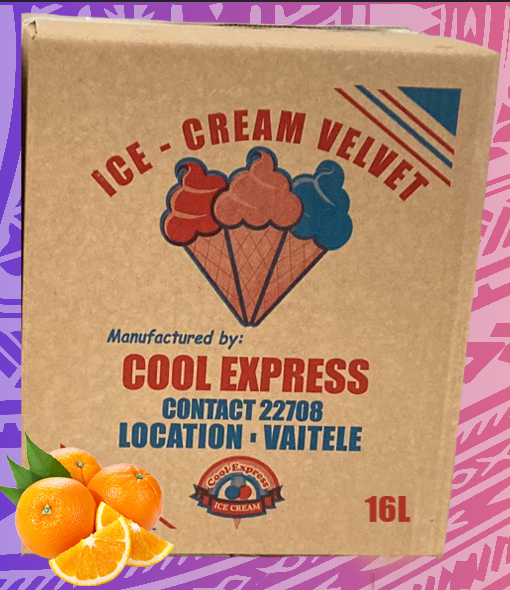 ICE CREAM VELVET ORANGE 16L