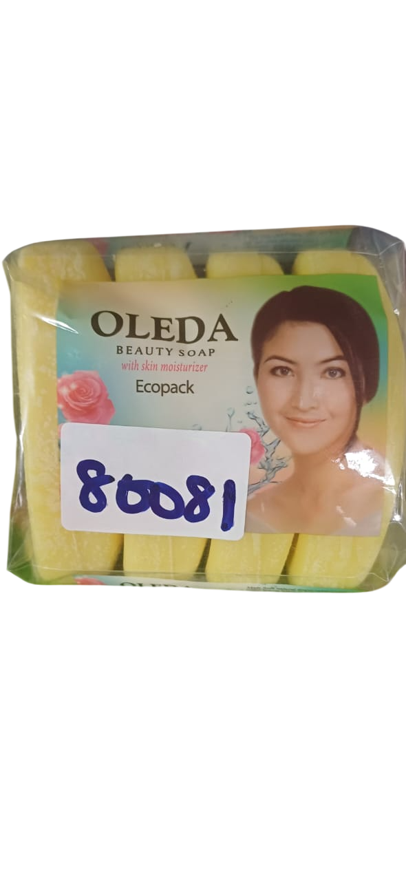 BATH SOAP OLEDA YELLOW ECONOMY 70G*18PCKTS(4PCS)