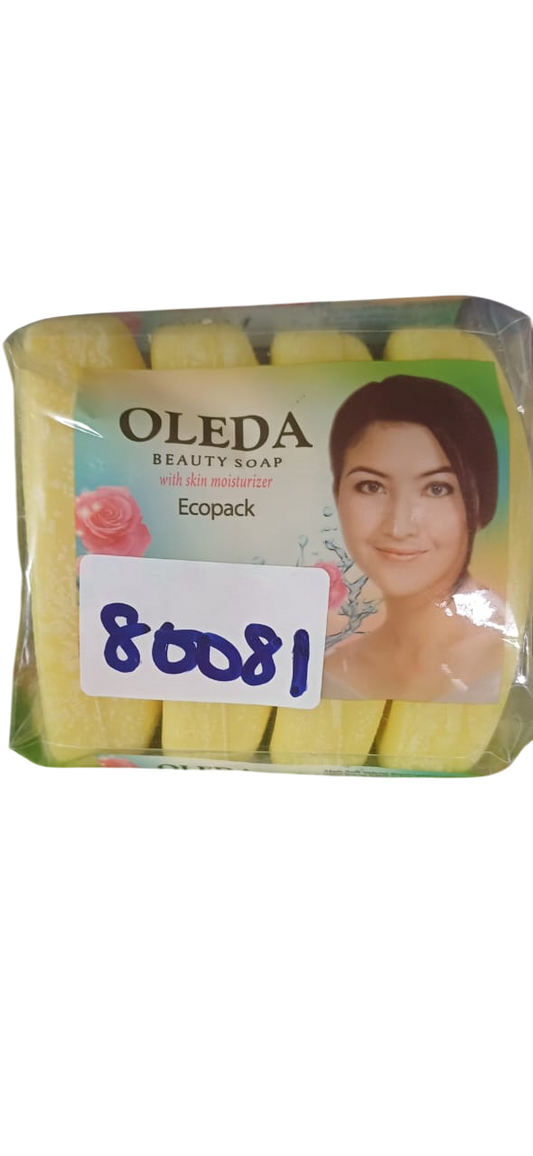 BATH SOAP OLEDA YELLOW ECONOMY 70G*18PCKTS(4PCS)