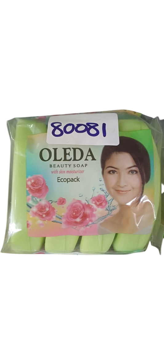 BATH SOAP OLEDA GREEN ECONOMY 70G*18PCKTS(4PCS)