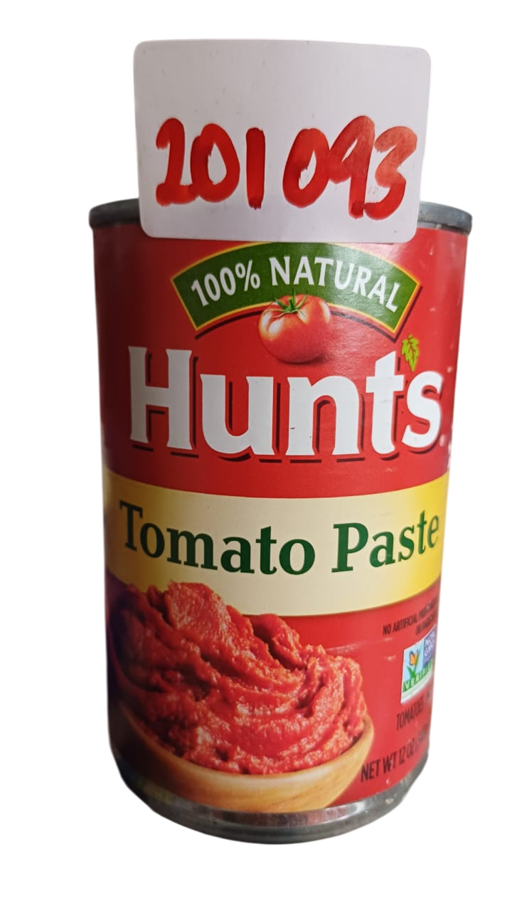 HUNTS 100% NATURAL TOMATO PASTE 120z*24pcs