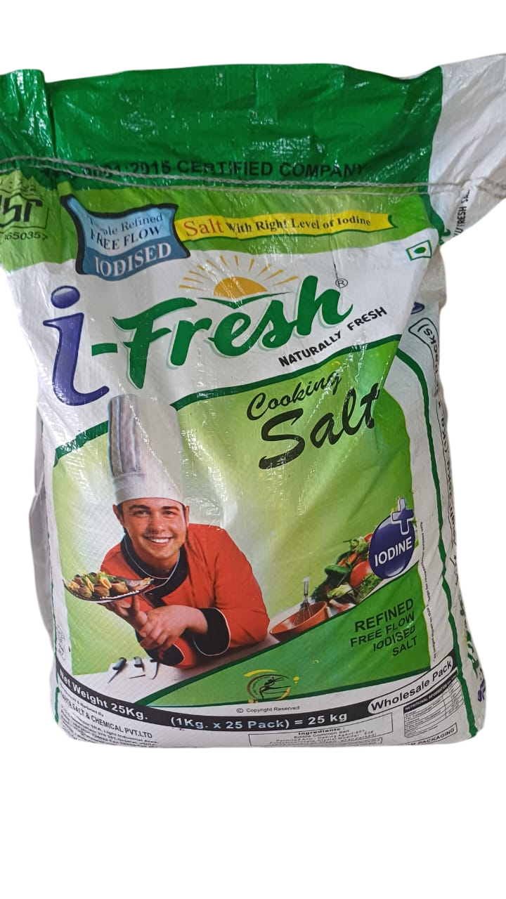 Salt J-Fresh Iodized 25kg