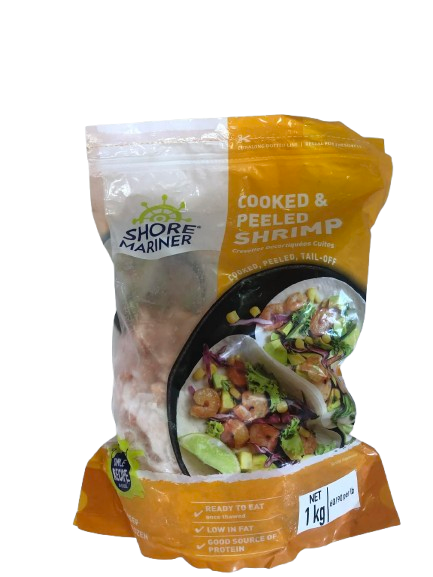 Seafood SM Cooked Peeled Shrimp 1kg*10 #4462 (60/90,18/22)
